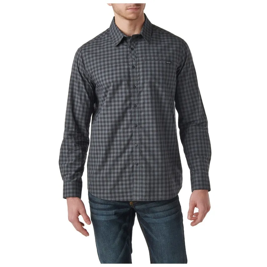 5.11 Mens Echo Long Sleeve Button Down Shirt