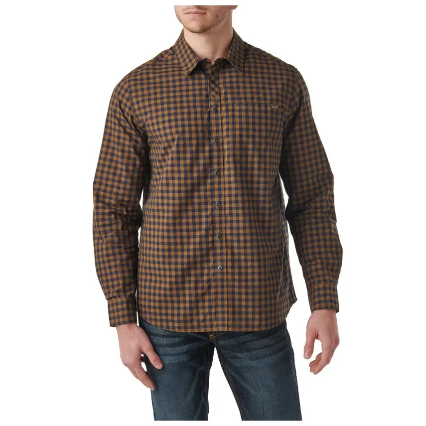 5.11 Mens Echo Long Sleeve Button Down Shirt