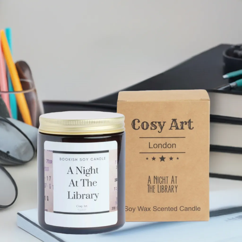 A Night At The Library 180ml Book Lovers Candle