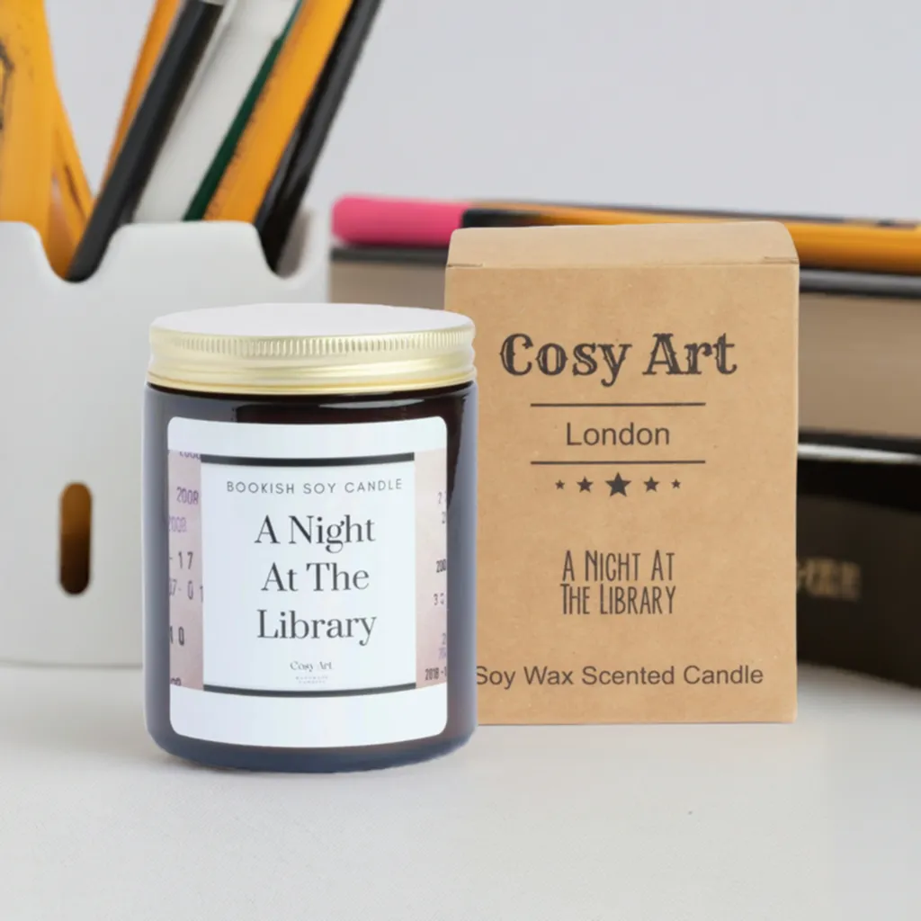 A Night At The Library 180ml Book Lovers Candle