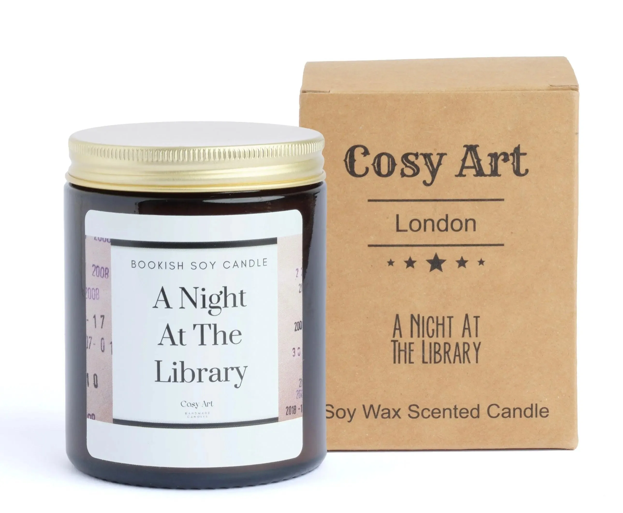 A Night At The Library 180ml Book Lovers Candle