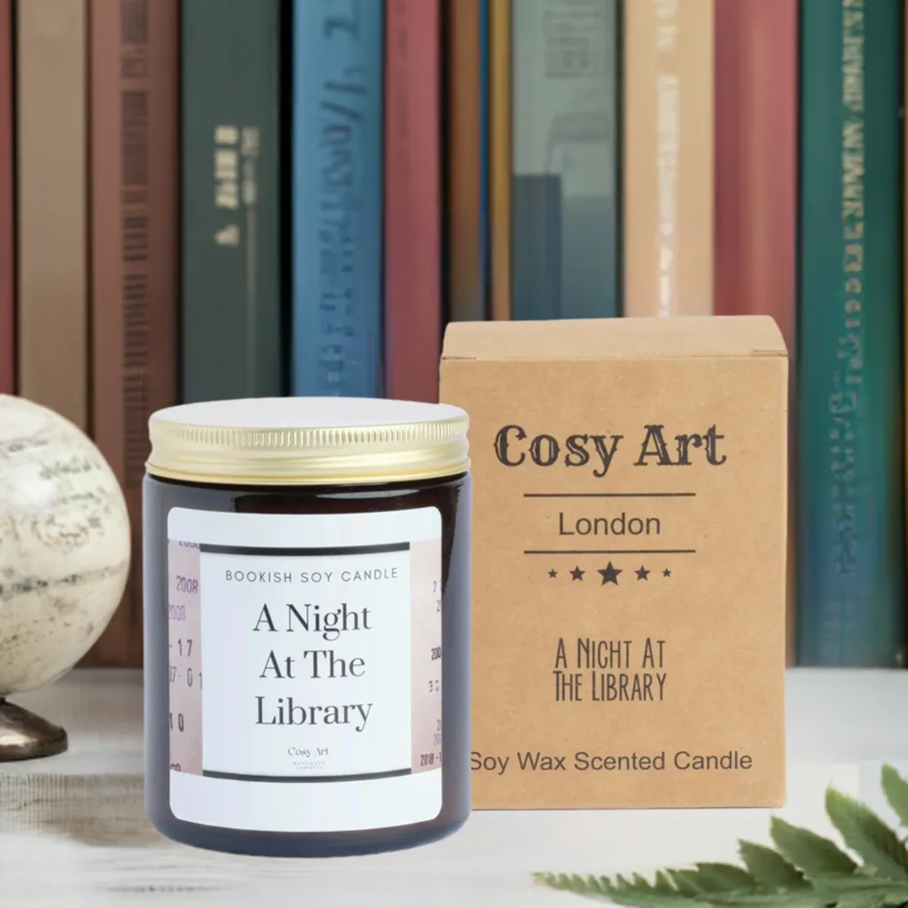 A Night At The Library 180ml Book Lovers Candle