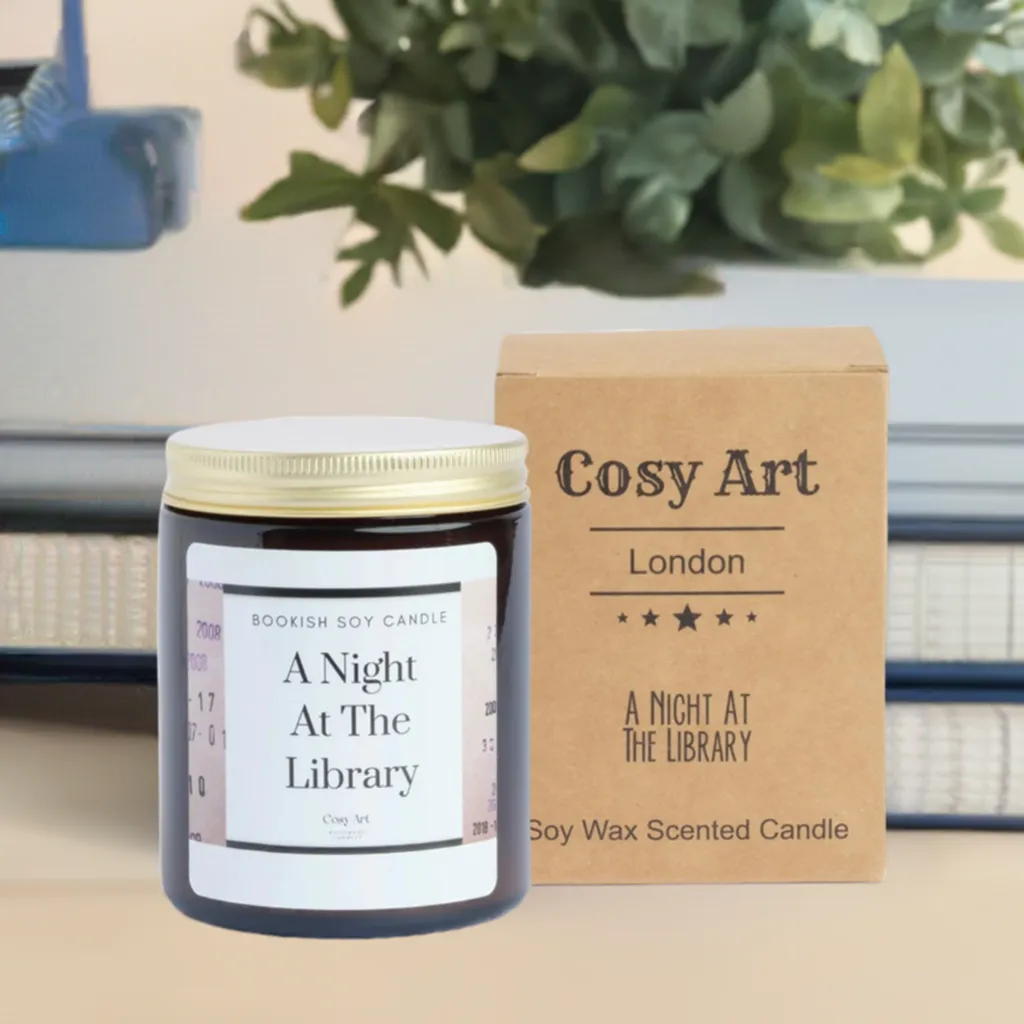 A Night At The Library 180ml Book Lovers Candle