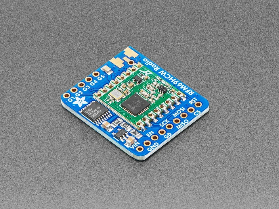 Adafruit RFM69HCW Transceiver Radio Breakout - 433 MHz