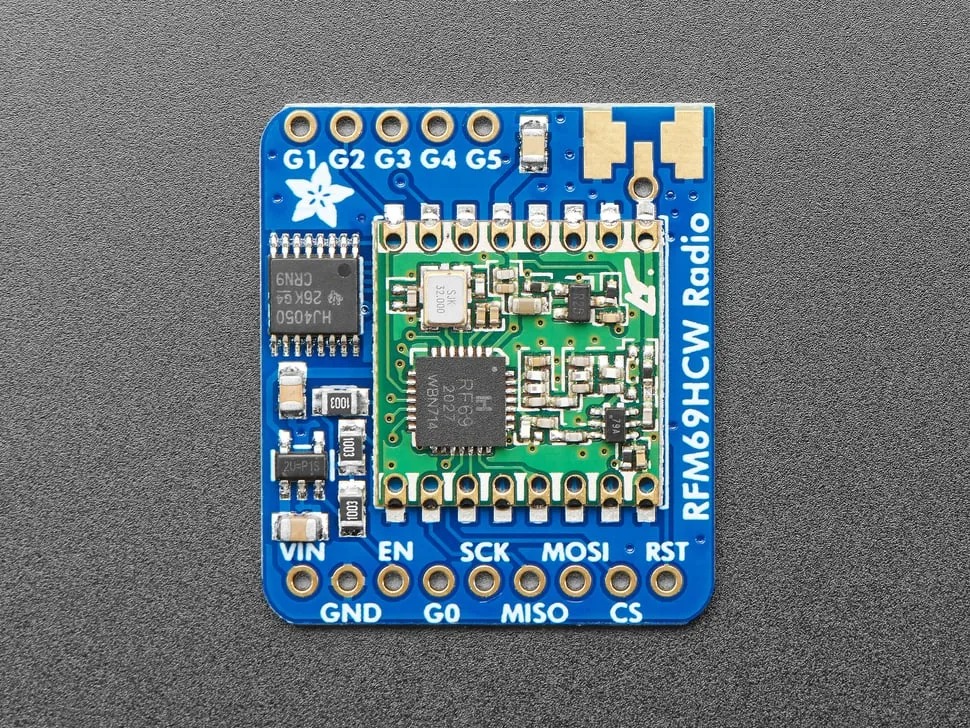 Adafruit RFM69HCW Transceiver Radio Breakout - 433 MHz