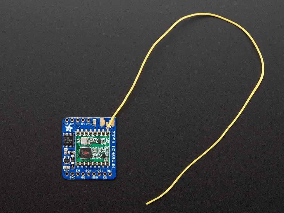 Adafruit RFM95W LoRa Radio Transceiver Breakout - 868 or 915 MHz