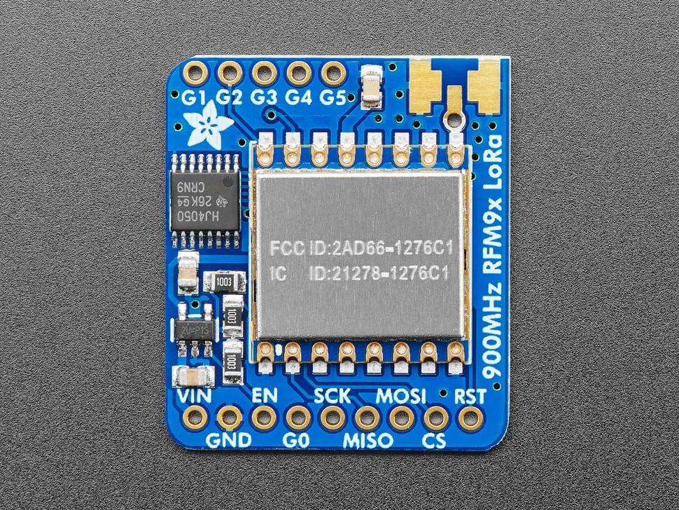 Adafruit RFM95W LoRa Radio Transceiver Breakout - 868 or 915 MHz