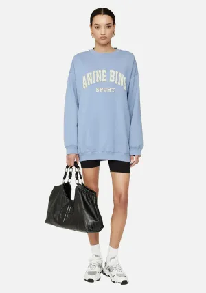 Anine Bing Tyler Sweatshirt - Capri Blue