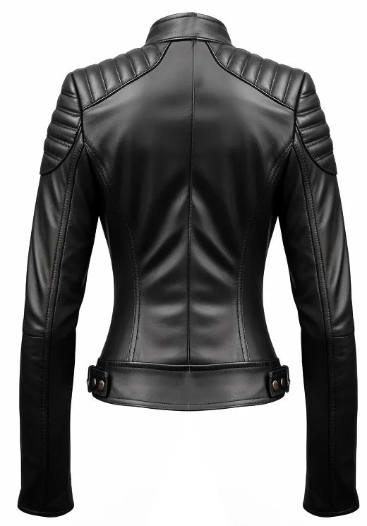 Constance Black Leather Jacket