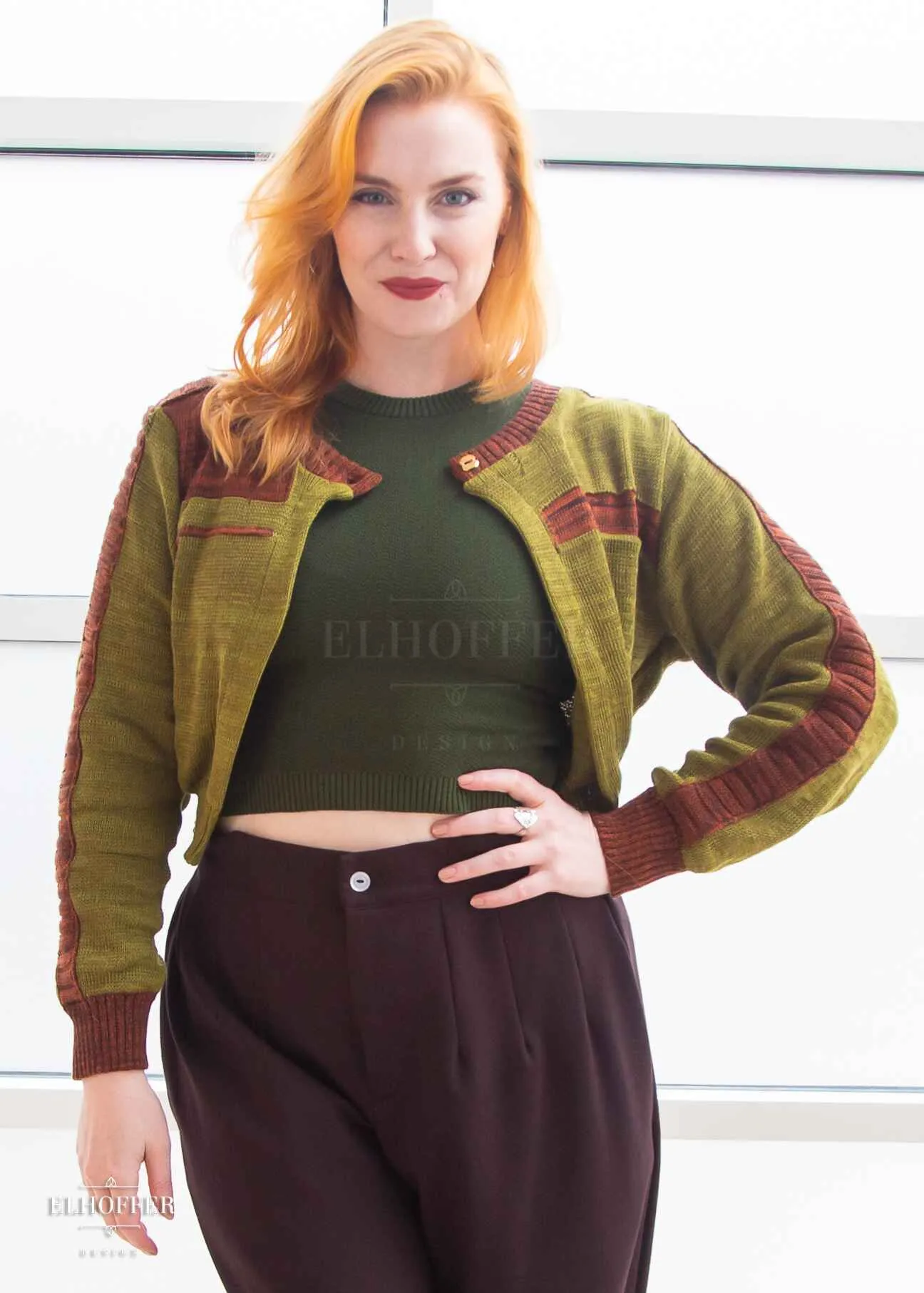 Galactic Outpost Cropped Cardigan