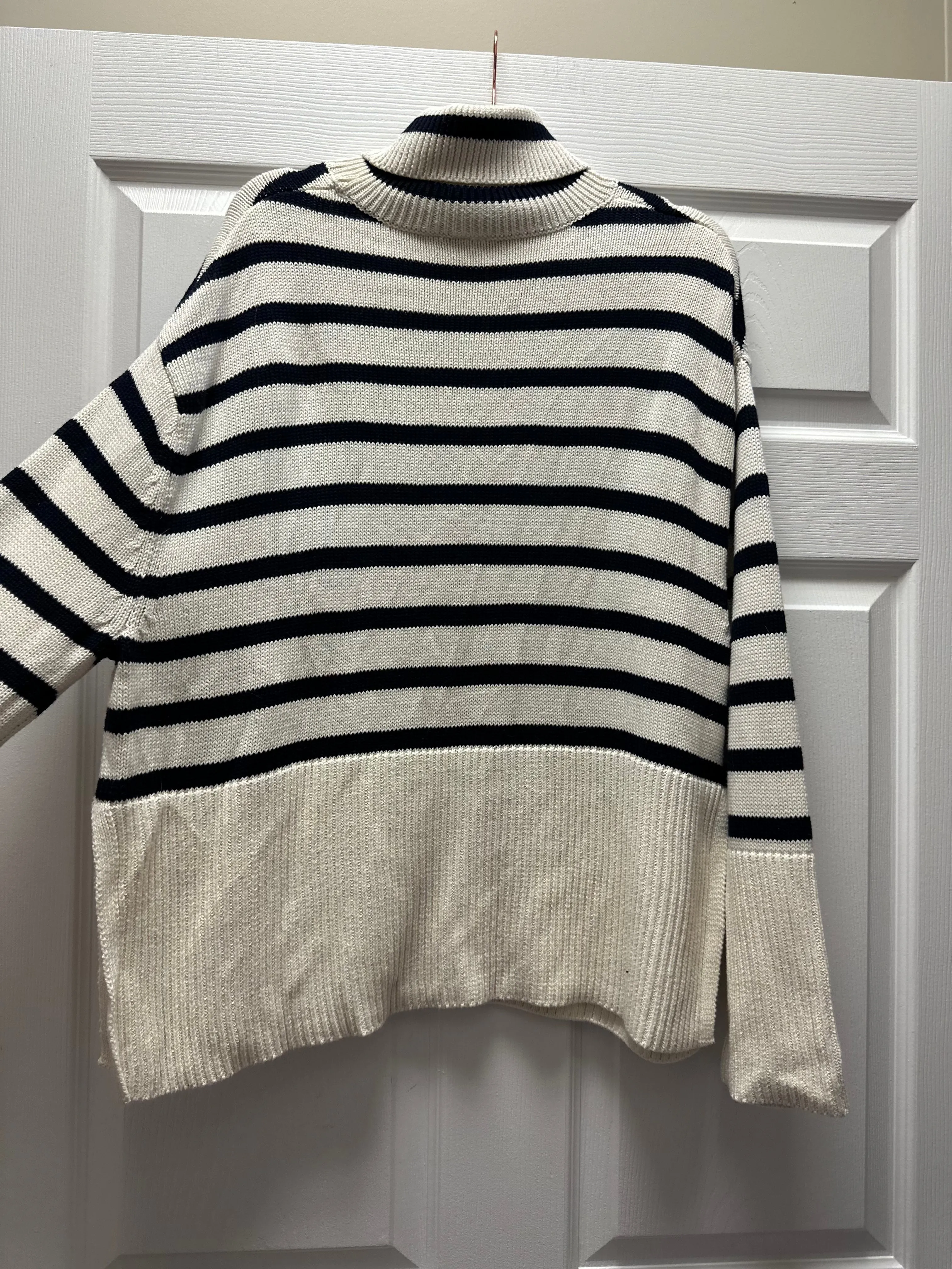 Gap Striped Turtleneck Sweater SZ XS