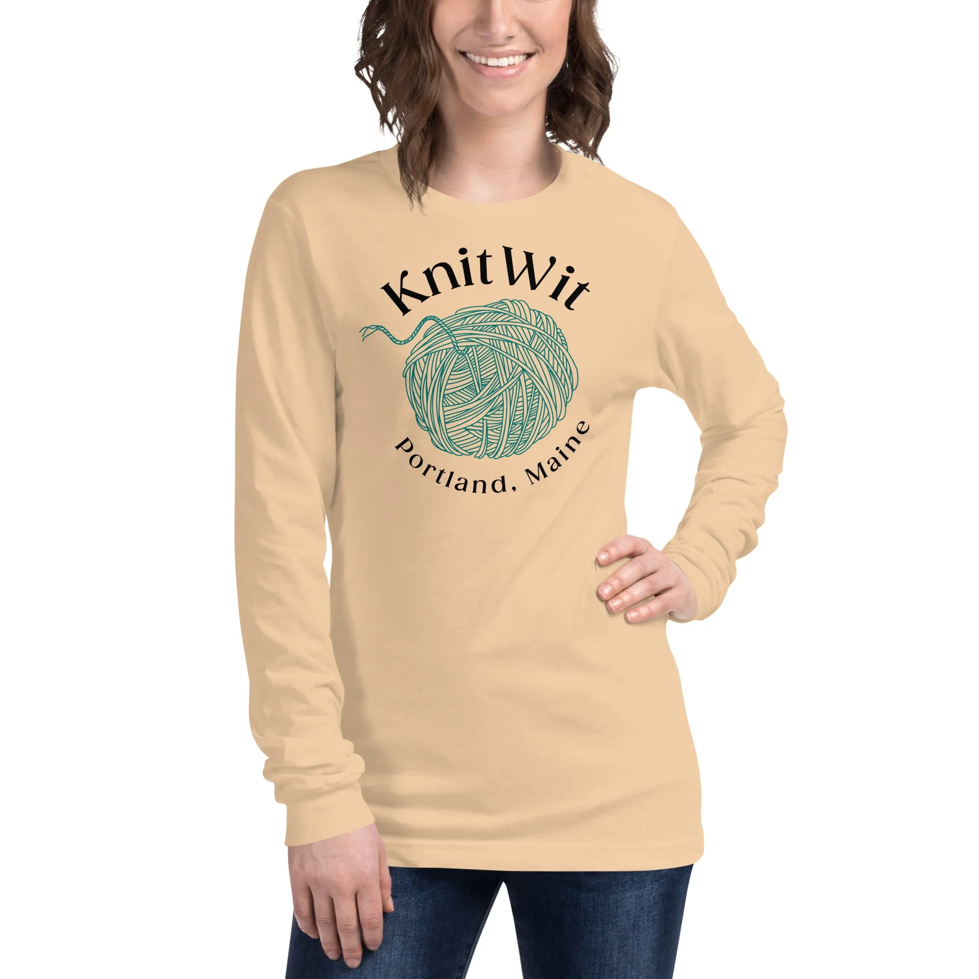 KnitWit Unisex Long Sleeve Tee