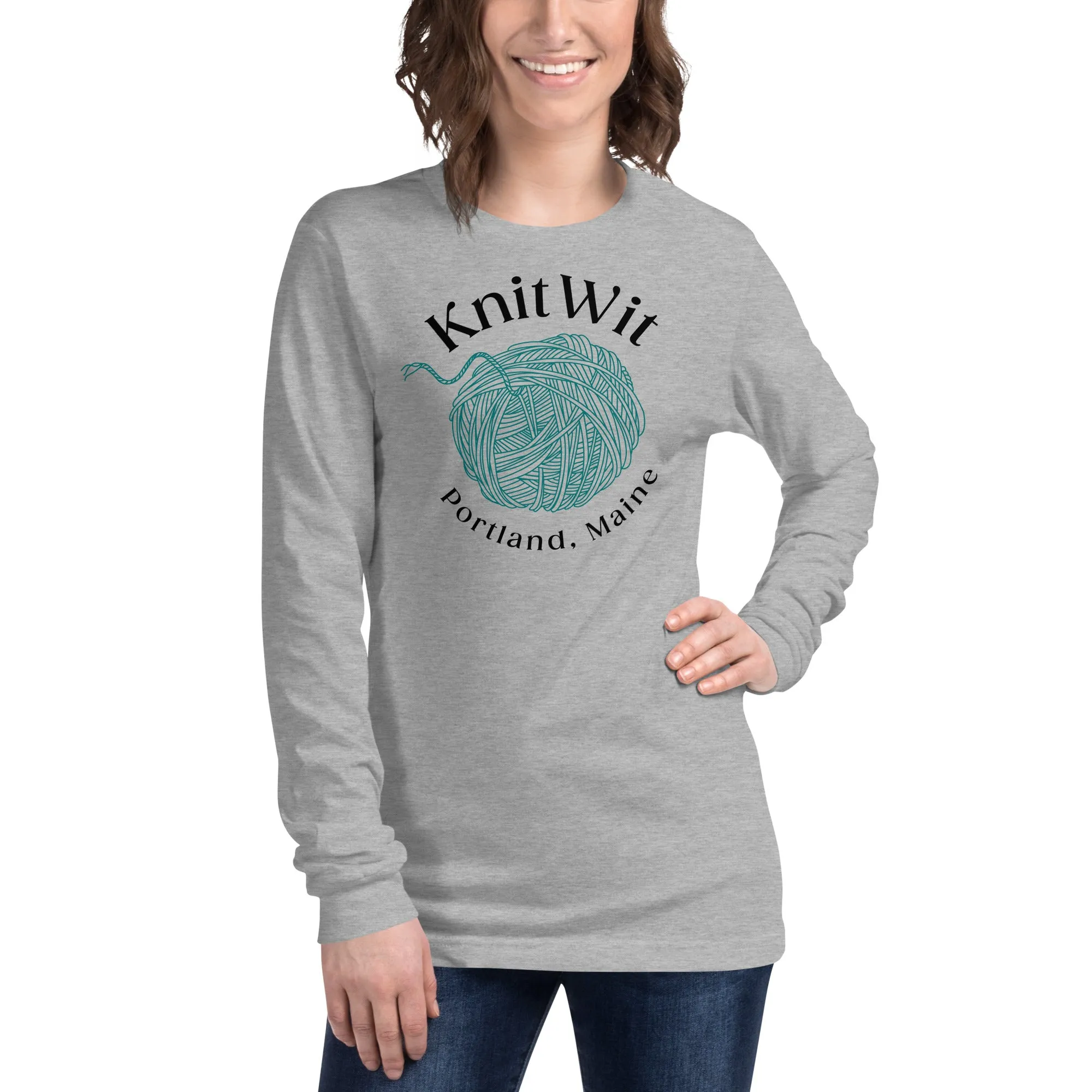 KnitWit Unisex Long Sleeve Tee