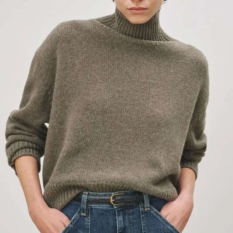 Nili Lotan - Omaira Sweater in Army Green