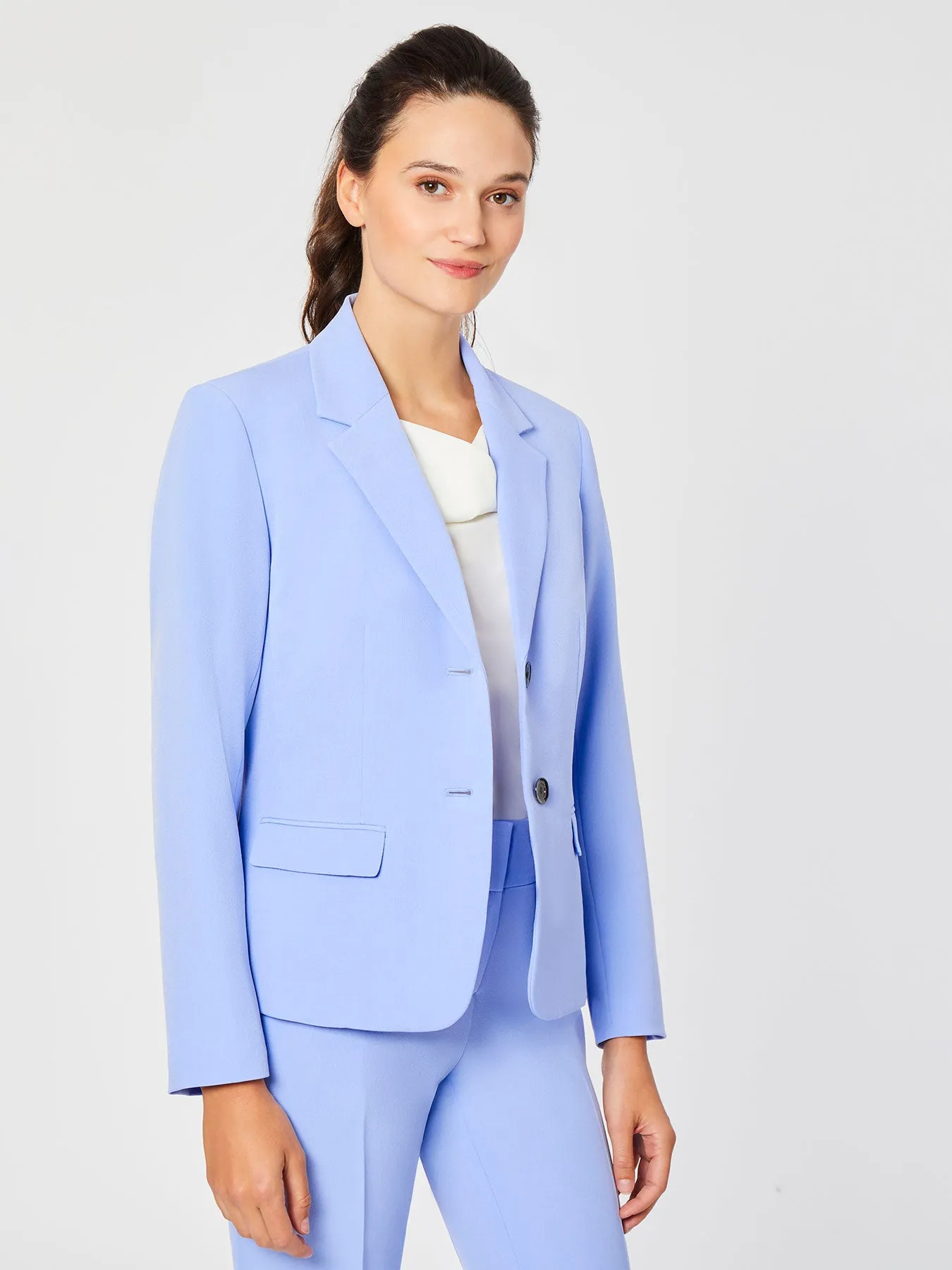 Petite Doris Jacket, Iconic Stretch Crepe