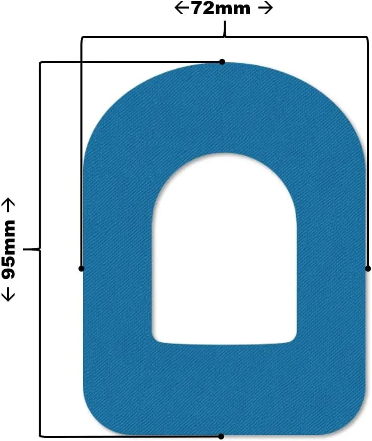 Plasters for Omnipod (Blue)