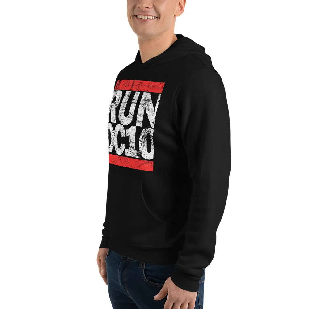 Run DC10 Black Hoodie