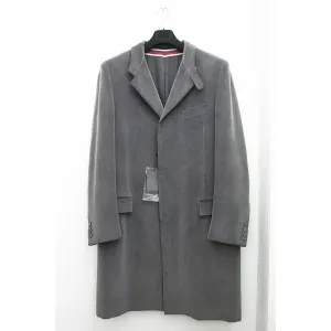 Velour Fabric Overcoat