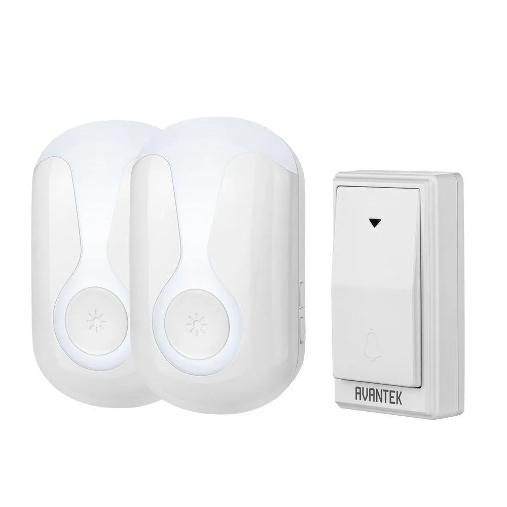 Wireless Doorbell - 36 Melodies, 200m. Range, Waterproof