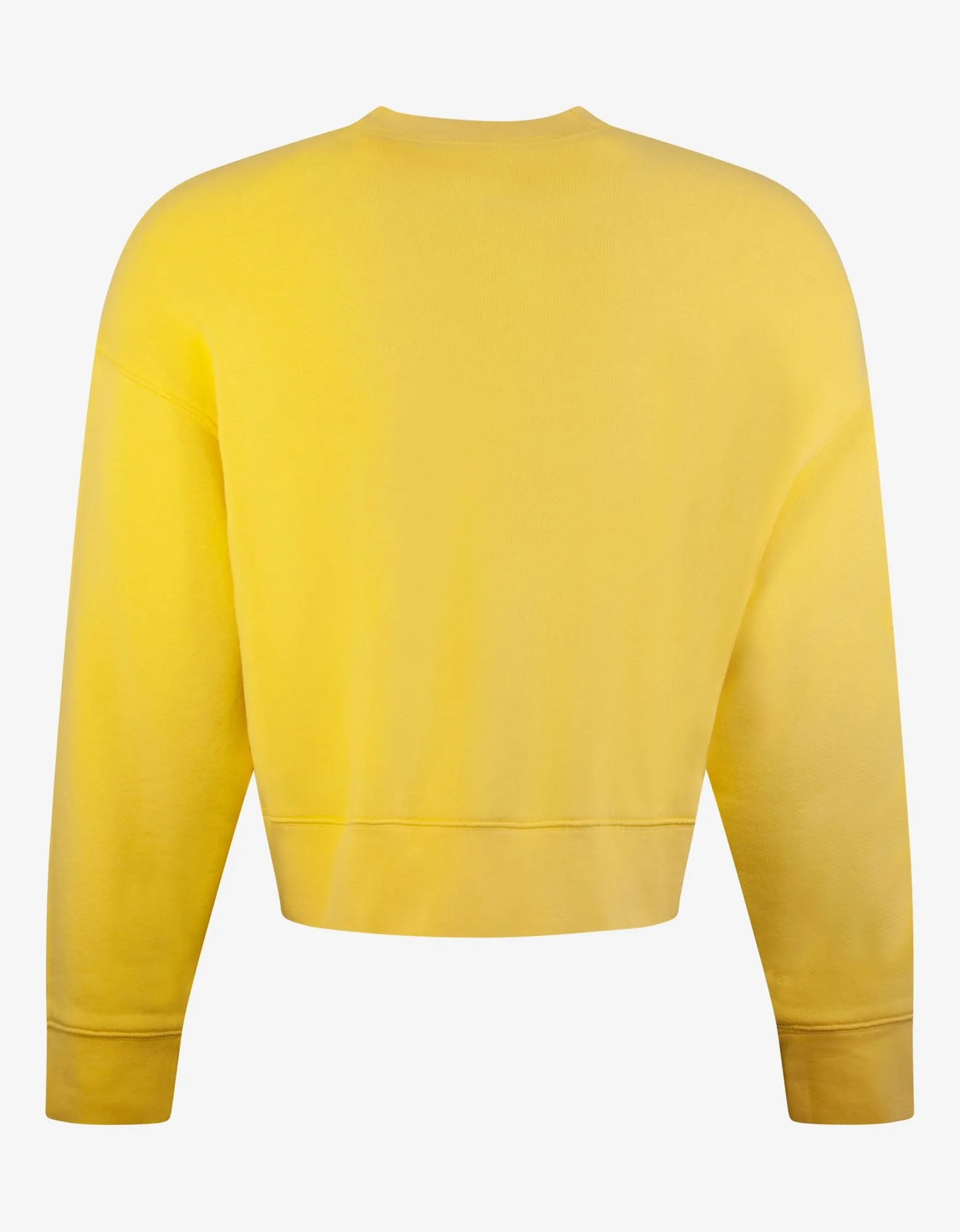 Yellow World In Hands Oversized Sweatshirt -